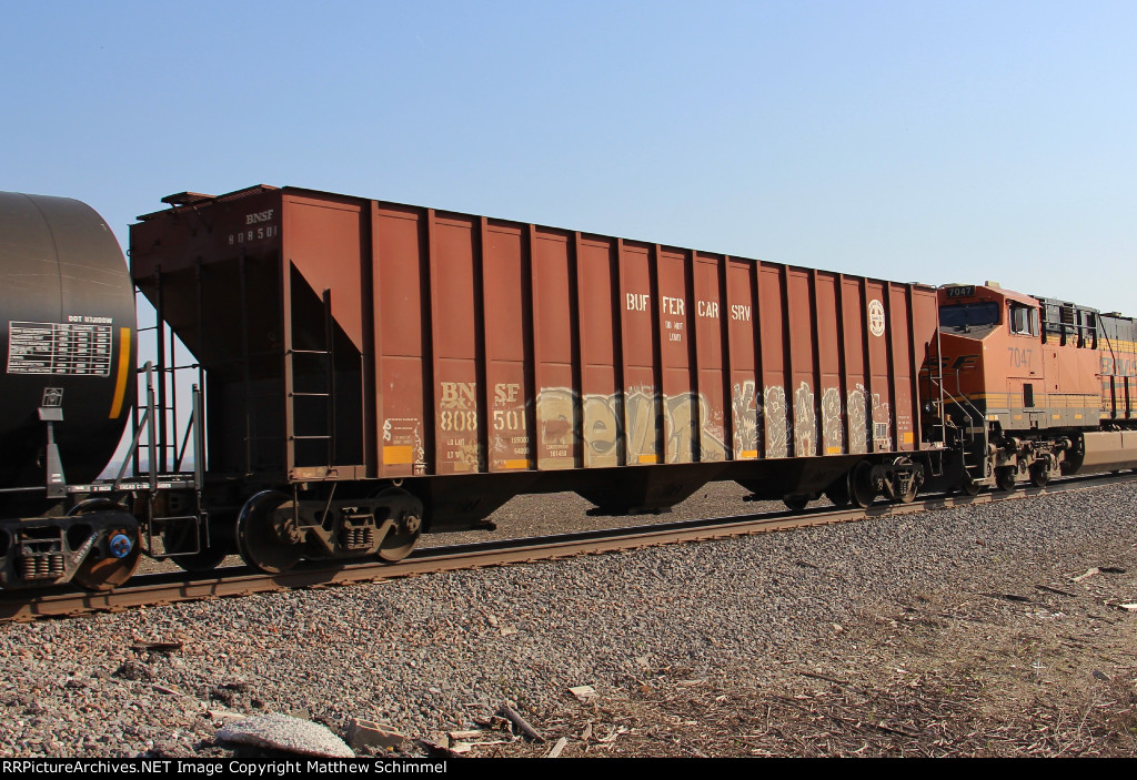 BNSF FMC Buffer Car